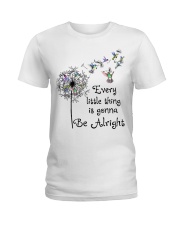 every little thing is gona be alright Ladies T-Shirt tile