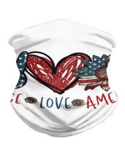 Peace love america Neck Gaiter thumbnail