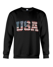 USA US Flag Patriodic 4th Of July America Crewneck Sweatshirt tile