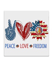 Love and peace Square Coaster tile