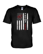 Patriotic Republican Pro Trump Supporter V-Neck T-Shirt tile