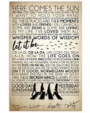 Lyrics The Beatles 16x24 Poster front