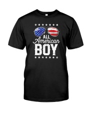 All American Boy 4th of July Classic T-Shirt front
