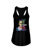 Fight for the things you care about Ladies Flowy Tank tile