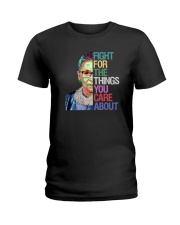 Fight for the things you care about Ladies T-Shirt tile