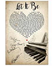 Let It Be - The Beatles 16x24 Poster front