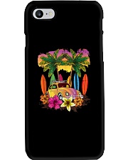 Summer Sunset Surfer Palm Tree Beach Hippie Bug Phone Case tile