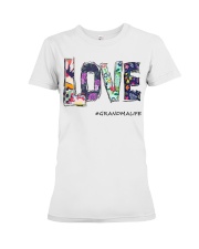 Love grandma Premium Fit Ladies Tee tile
