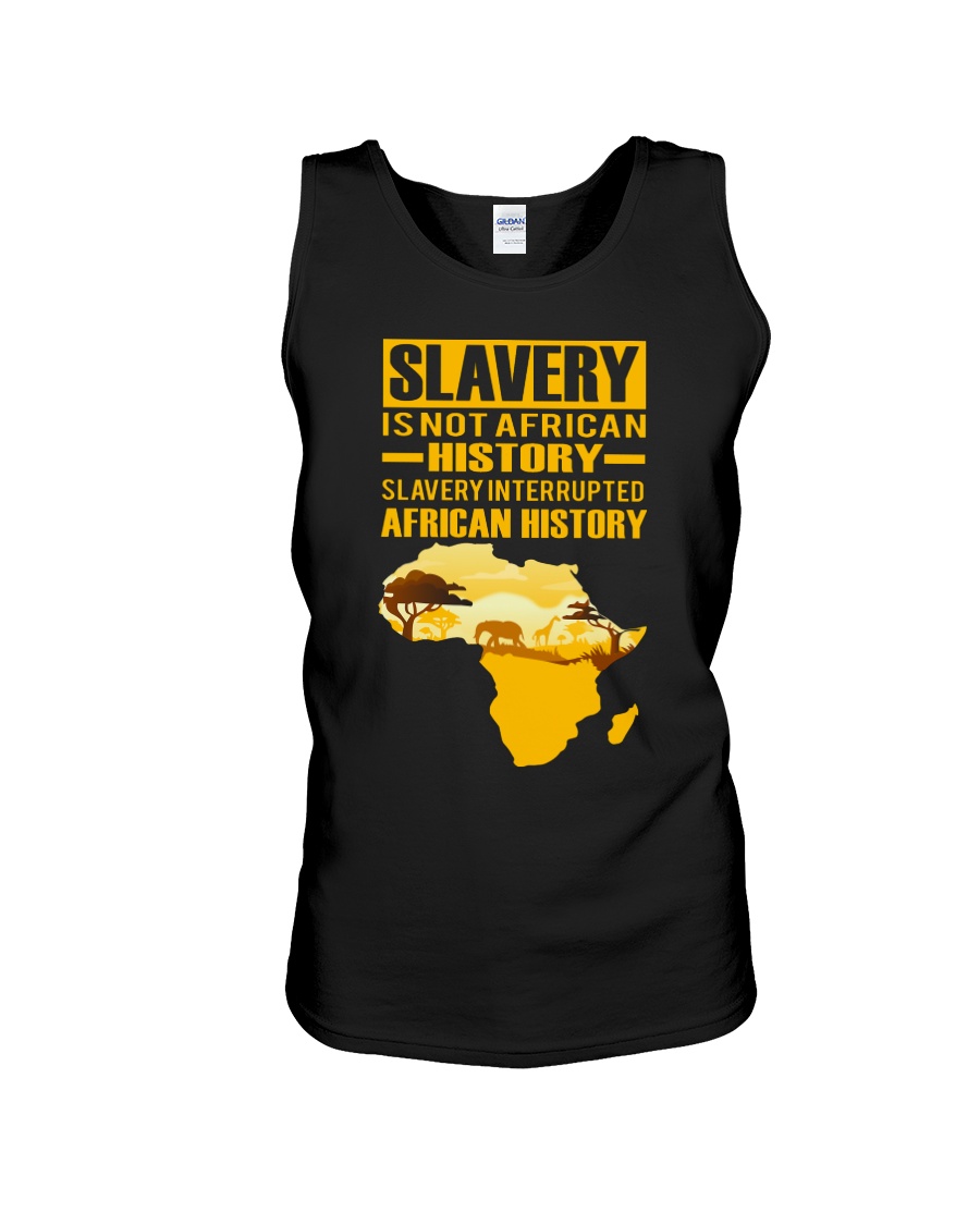 Black History Didn't Start with Slavery Unisex Tank