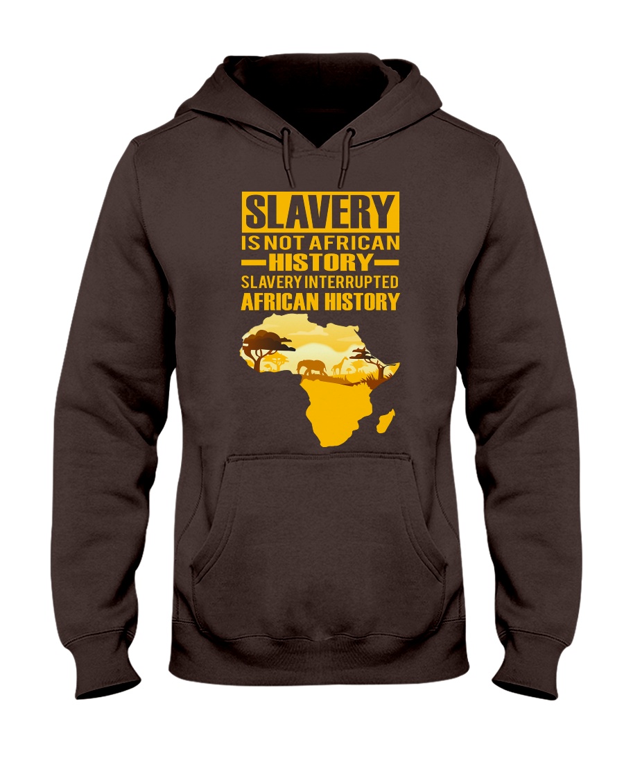 Black History Didn't Start with Slavery Hooded Sweatshirt