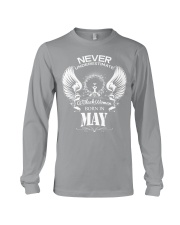 Black Woman Born in May Long Sleeve Tee thumbnail