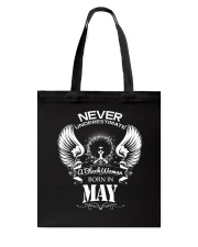 Black Woman Born in May Tote Bag thumbnail