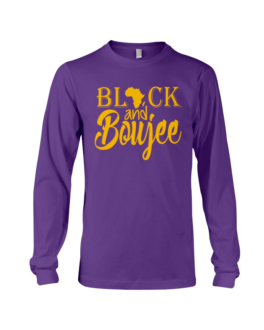 Black And Boujee Long Sleeve Tee