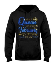February T-Shirt Hooded Sweatshirt front