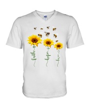Faith Hope Love V-Neck T-Shirt tile