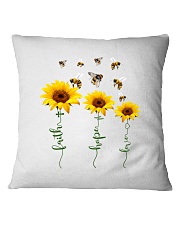 Faith Hope Love Square Pillowcase tile
