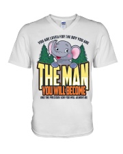 The Man You Will Become V-Neck T-Shirt tile