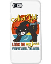 Look On My Face Phone Case tile