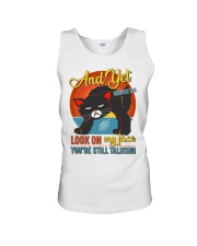 Look On My Face Unisex Tank tile