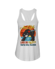 Look On My Face Ladies Flowy Tank tile