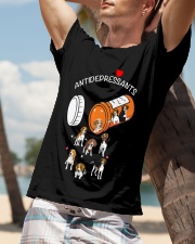 ANTIDEPRESSANTS - BEAGLES Classic T-Shirt lifestyle-mens-crewneck-front-9