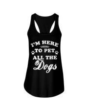 Limited-Edition-To-Pet-All-The-Dogs Ladies Flowy Tank thumbnail