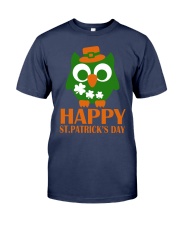 Happy Saint Patrick's day owl shamrock Tee Premium Fit Mens Tee thumbnail