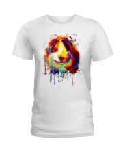 Guinea Pig Vertical Poster Ladies T-Shirt thumbnail