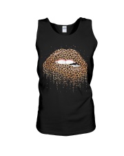 Leopard Lips Mouth Fashion Leopard Print Lip Woman Unisex Tank thumbnail