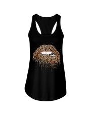 Leopard Lips Mouth Fashion Leopard Print Lip Woman Ladies Flowy Tank thumbnail