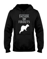 Father of Ferrets Cute Funny Ferret Lover T-Shirt Hooded Sweatshirt thumbnail