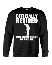 Officially Retired T Shirt Gift Gol Crewneck Sweatshirt tile