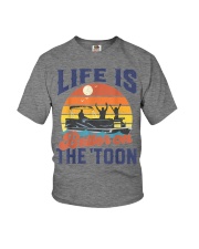 Life Is Better On The Toon Pontoon Youth T-Shirt tile