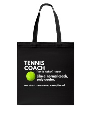 Funny Tennis Coach Tote Bag tile