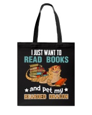 I Just Want To Read Books Pet Tote Bag tile