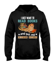 I Just Want To Read Books Pet Hooded Sweatshirt tile
