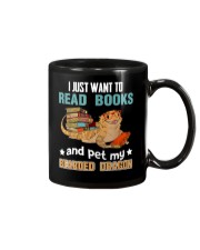 I Just Want To Read Books Pet Mug tile