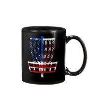 Cool US Flag Disc Mug tile