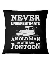Never Underestimate Square Pillowcase tile