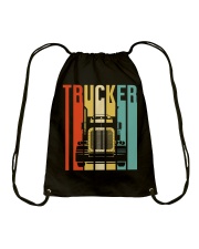 Vintage Silhouette Trucker T-s Drawstring Bag tile