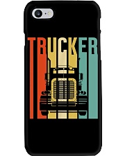 Vintage Silhouette Trucker T-s Phone Case tile