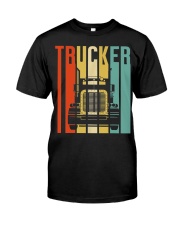 Vintage Silhouette Trucker T-s Premium Fit Mens Tee tile