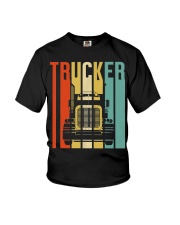 Vintage Silhouette Trucker T-s Youth T-Shirt tile