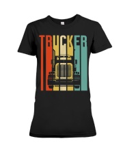 Vintage Silhouette Trucker T-s Premium Fit Ladies Tee tile