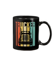 Vintage Silhouette Trucker T-s Mug tile