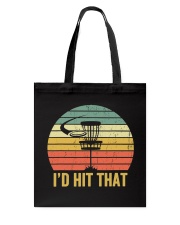 Vintage Disc Golf Funny Retro Frisbee Golf Disc Tote Bag tile