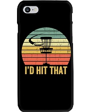Vintage Disc Golf Funny Retro Frisbee Golf Disc Phone Case tile