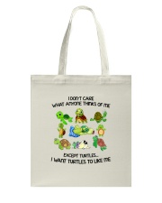 I Don't Care What Anyone Tote Bag tile