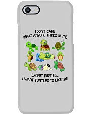 I Don't Care What Anyone Phone Case tile