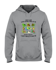 I Don't Care What Anyone Hooded Sweatshirt tile
